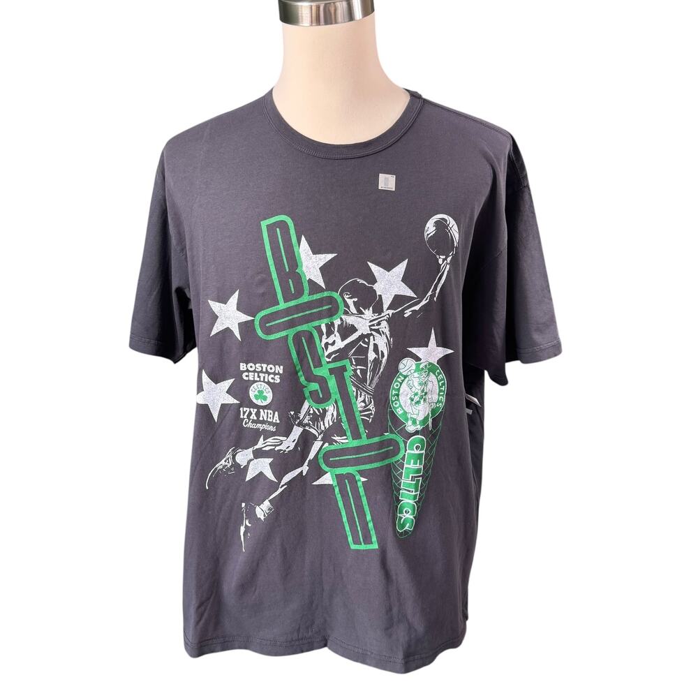 NBA Boston Celtics 18X Champions Graphic T-Shirt NWT XL